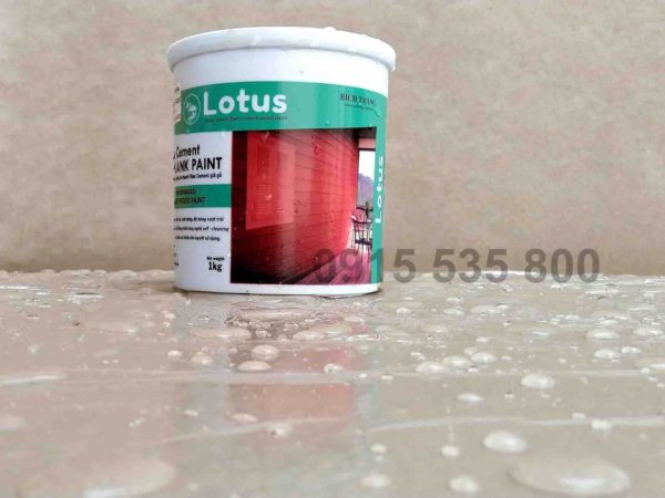 Sơn Giả Gỗ Cao Cấp Lotus Acrylic Gốc Nước không cần pha mau sơn khô nhanh chóng