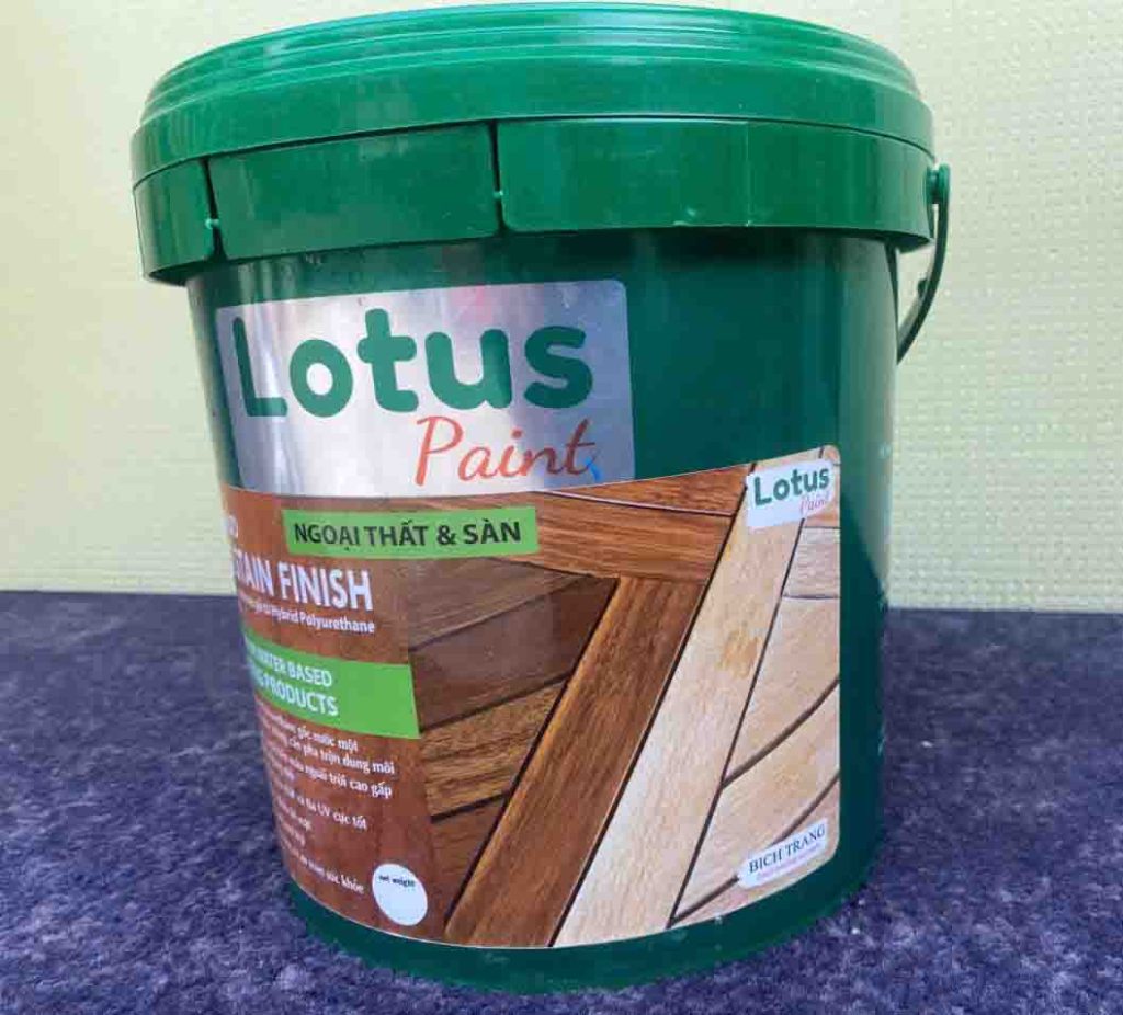 Báo giá sơn gỗ bao nhiêu tiền Sơn tạo màu gỗ lau phun hoàn thiện Lotus Woodstain Báo giá sơn gỗ bao nhiêu tiền Sơn tạo màu gỗ lau phun hoàn thiện Lotus Woodstain