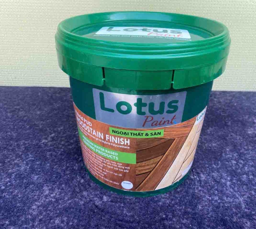 Các ưu điểm nổi bật Sơn màu gỗ lau phun Lotus Woodstain Finish Các ưu điểm nổi bật Sơn màu gỗ lau phun Lotus Woodstain Finish