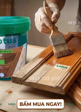 Vì sao khách hàng chọn Sơn stain gỗ ngoài trời Lotus Woodstain Finish thay vì stain giá rẻ?