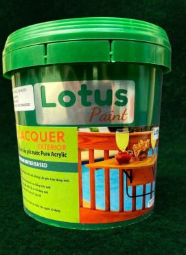 Sơn Bóng gỗ 1 thành phần 1KG sơn đơn giản về sử dụng luôn