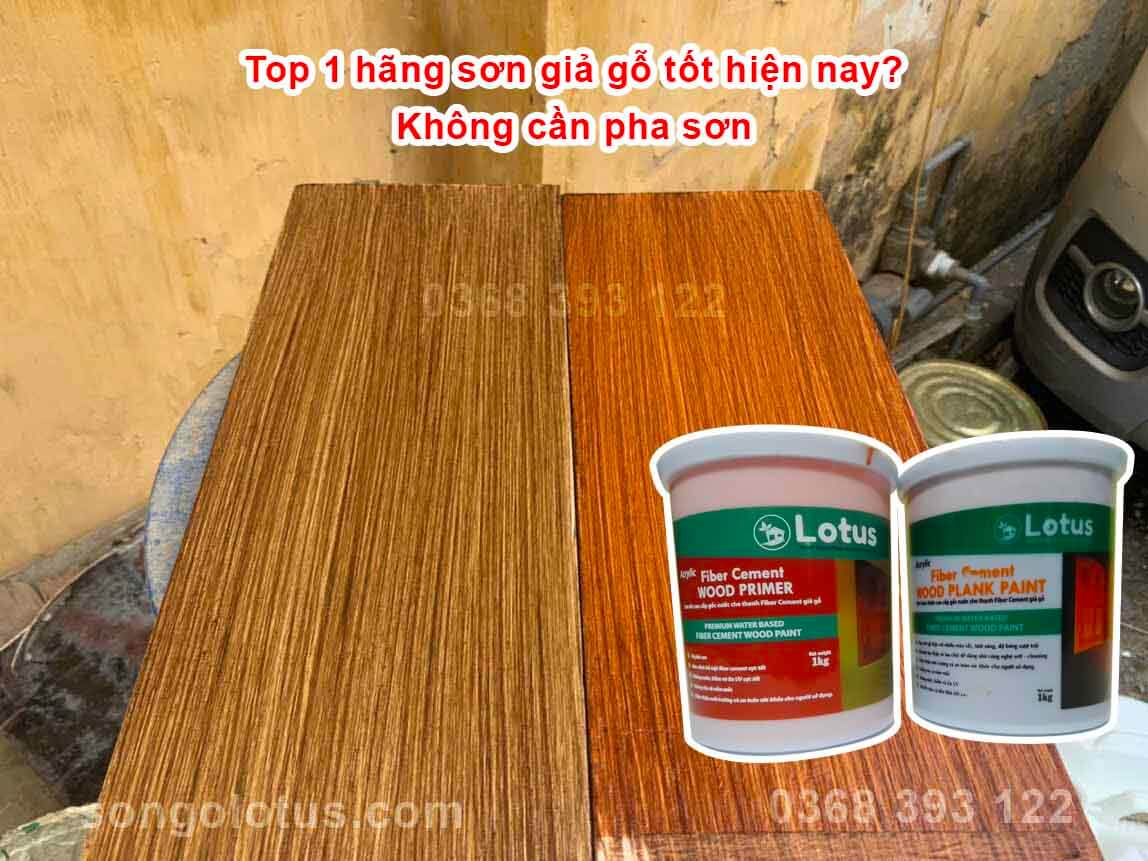 Top 1 hãng sơn giả gỗ tốt hiện nay