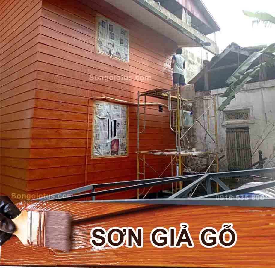 Giới thiệu các chất liệu dùng làm sơn giả vân gỗ đẹp 2024