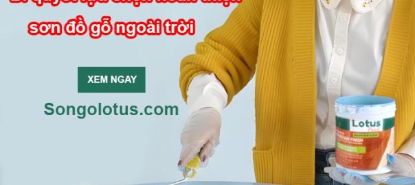 3 bí quyết gối đầu lựa chọn hoàn thiện sơn đồ gỗ ngoài trời