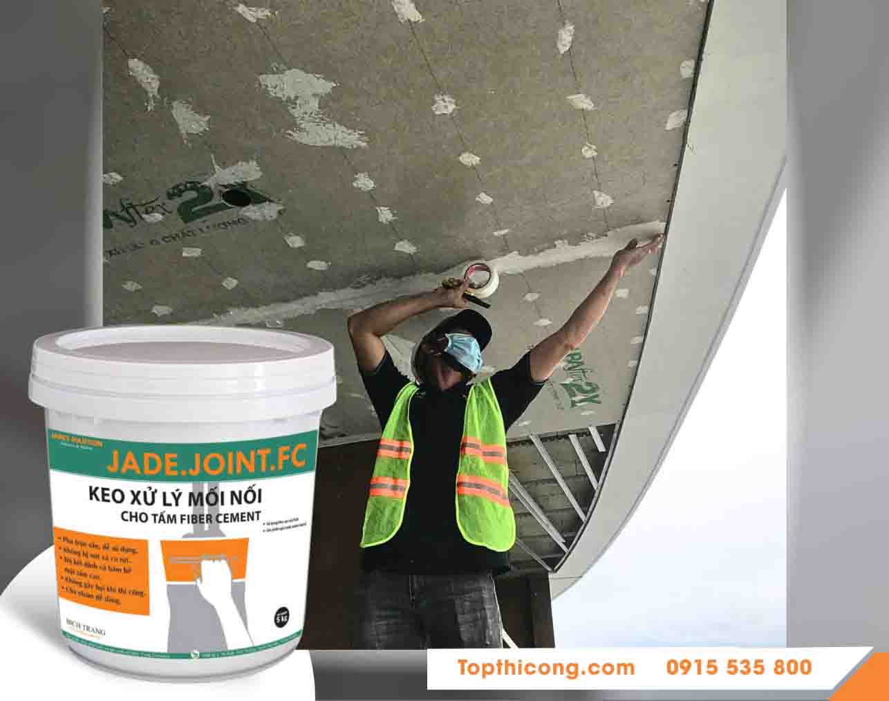 Giới thiệu keo Keo Jade Joint FC 5kg bước đột phá trong công nghệ xử lý mối nối Giới thiệu keo Keo Jade Joint FC 5kg bước đột phá trong công nghệ xử lý mối nối